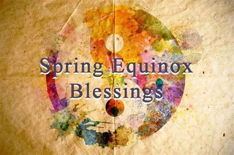 Wiccan equal night and day in spring